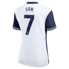 Son Heung-Min Tottenham Hotspur Women's 2024/25 Home Replica Player Jersey Sale - White