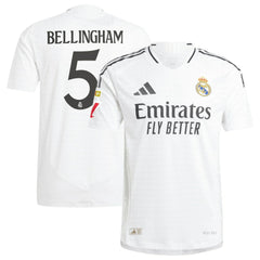 Jude Bellingham Real Madrid 2024/25 Home Player Jersey Discount - White