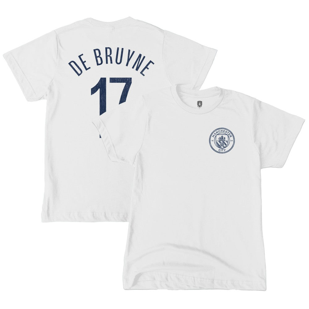 Kevin De Bruyne Manchester City 1863FC Youth Player T-Shirt Discount - White
