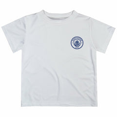 Manchester City Vive La Fete Youth Impressions Artwork T-Shirt Discount - White