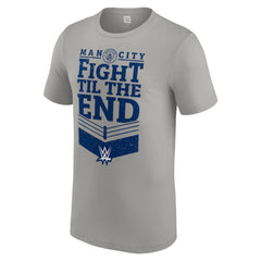 WWE x Manchester City Fight til the End Discount - Gray