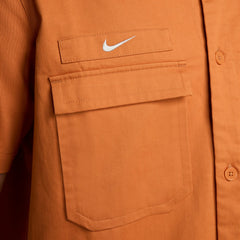 Club America CA x CA Woven Button-Down Shirt Discount - Burnt Orange
