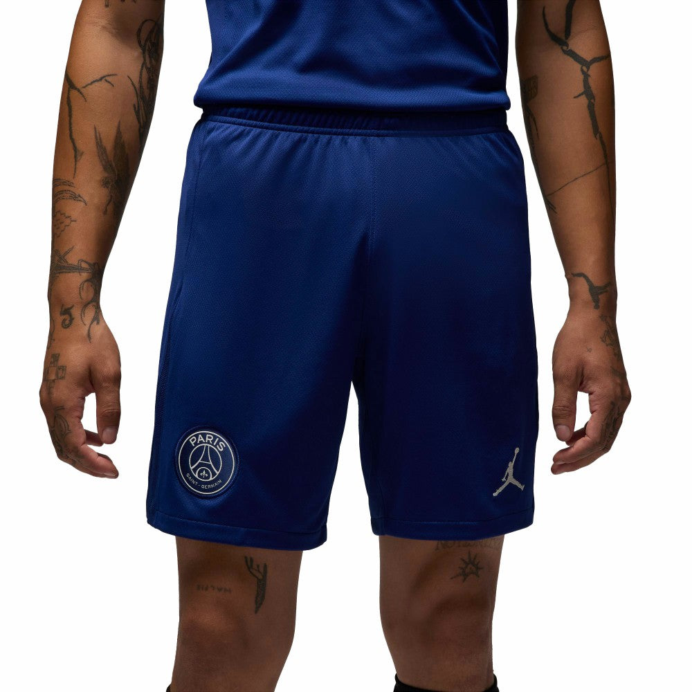 Paris Saint-Germain Jordan Brand 2024/25 Fourth Stadium Shorts on sale - Blue