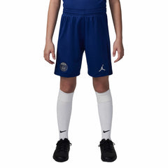 Paris Saint-Germain Jordan Brand Youth 2024/25 Fourth Stadium Shorts on sale - Blue