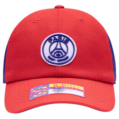 Paris Saint-Germain Fan Ink Male Adult Striker Adjustable Hat on sale - Red/Navy