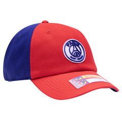 Paris Saint-Germain Fan Ink Male Adult Striker Adjustable Hat on sale - Red/Navy