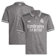 Real Madrid Originals Youth 2024/25 Third Replica Jersey Discount - Charcoal