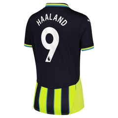 Erling Haaland Manchester City Women's 2024/25 Away Replica Player Jersey Discount - Navy