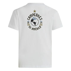 Argentina National Team Youth 2024 Copa America Champions T-Shirt for sale - White