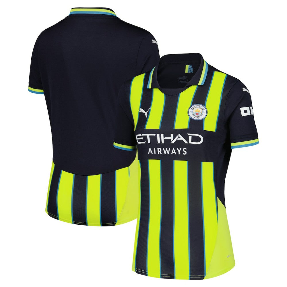 Manchester City Women's 2024/25 Away Replica Jersey Discount - Navy
