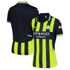 Manchester City Women's 2024/25 Away Replica Jersey Discount - Navy