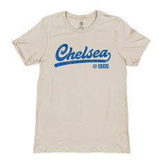 Chelsea 1863FC Script T-Shirt on sale - Tan