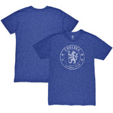 Chelsea 1863FC Mono Badge Vintage Tri-Blend T-Shirt on sale - Heather Blue