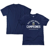 Argentina National Team 1863FC 2024 Copa America Champions T-Shirt for sale - Navy