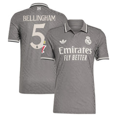 Jude Bellingham Real Madrid Originals 2024/25 Third Player Jersey Discount - Charcoal