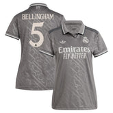 Jude Bellingham Real Madrid Originals Women's 2024/25 Third Replica Player Jersey for sale - Charcoal