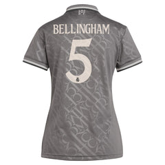 Jude Bellingham Real Madrid Originals Women's 2024/25 Third Replica Player Jersey for sale - Charcoal