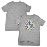 Club America 1863FC Youth Color Badge T-Shirt Discount - Heather Gray