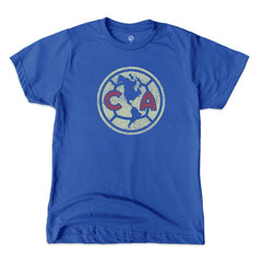 Club America 1863FC Youth Color Badge T-Shirt Discount - Blue