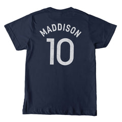 James Maddison Tottenham Hotspur 1863FC Youth Player T-Shirt Sale - Navy