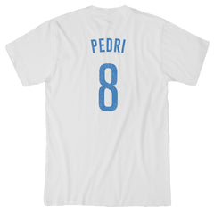 Pedri Barcelona 1863FC Player T-Shirt on sale - White
