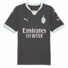Christian Pulisic AC Milan 2024/25 Third Replica Player Jersey on sale - Charcoal