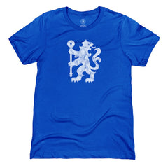 Chelsea 1863FC Lion Glyph T-Shirt on sale - Blue
