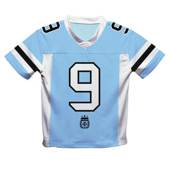 Julián Álvarez Argentina National Team Vive La Fete Football Jersey for sale - Light Blue