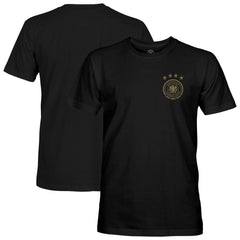 Germany National Team 1863FC Mono Badge T-Shirt for sale - Black