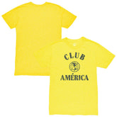 Club America 1863FC Team Arch Vintage Tri-Blend T-Shirt Discount - Yellow
