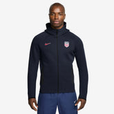 USMNT Tech Fleece Full-Zip Hoodie - Navy