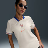 France Women's National Team Women's 2025/26 Away Replica Jersey for sale - Cream