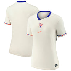 France Women's National Team Women's 2025/26 Away Replica Jersey for sale - Cream