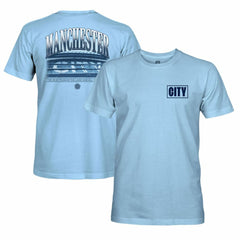 Manchester City 1863FC Duo Tone Stadium T-Shirt Discount - Sky Blue