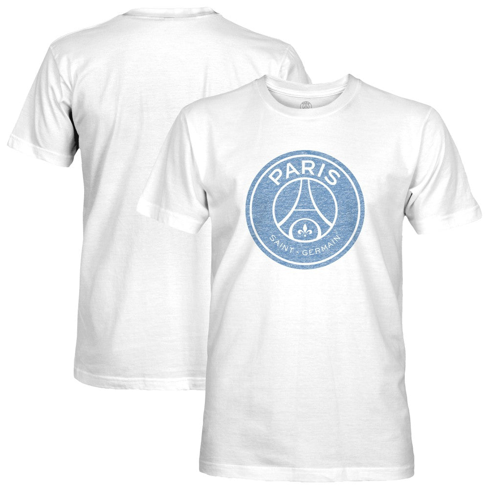 Paris Saint-Germain 1863FC Mono Badge T-Shirt on sale - White