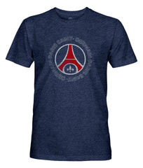 Paris Saint-Germain 1863FC Roundabout Vintage Tri-Blend T-Shirt on sale - Navy