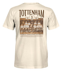 Tottenham Hotspur 1863FC Vintage Photo T-Shirt Sale - Cream