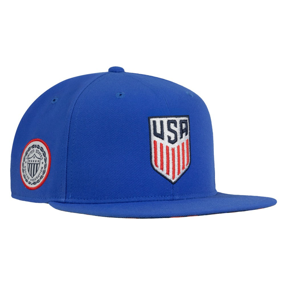 USMNT Unisex Pro Snapback Hat for sale - Royal