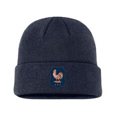 France National Team Unisex Terra Cuffed Knit Hat for sale - Navy