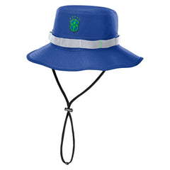 Brazil National Team Unisex Apex Boonie Performance Bucket Hat for sale - Royal