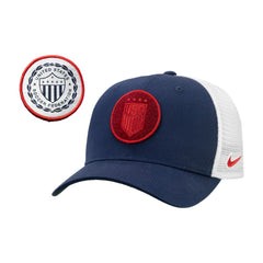 USWNT Unisex Rise Trucker Adjustable Hat on sale - Navy