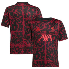 Liverpool Youth 2025/26 Pre-Match AEROREADY Top Discount - Black