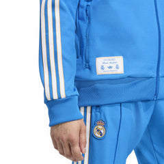 Real Madrid Terrace Icons Full-Zip Track Jacket Discount - Blue