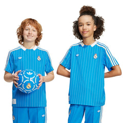 Real Madrid Youth Terrace Icons Jersey Discount - Blue