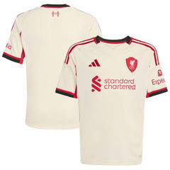 Liverpool Youth 2025/26 Away Replica Jersey Discount - White