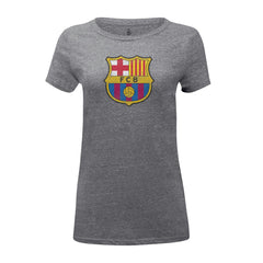 Barcelona 1863FC Women's Color Badge Tri-Blend T-Shirt on sale - Heather Gray