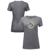 Club America 1863FC Women's Color Badge Tri-Blend T-Shirt Discount - Heather Gray