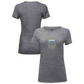 Argentina National Team 1863FC Women's Color Badge Tri-Blend T-Shirt for sale - Heather Gray