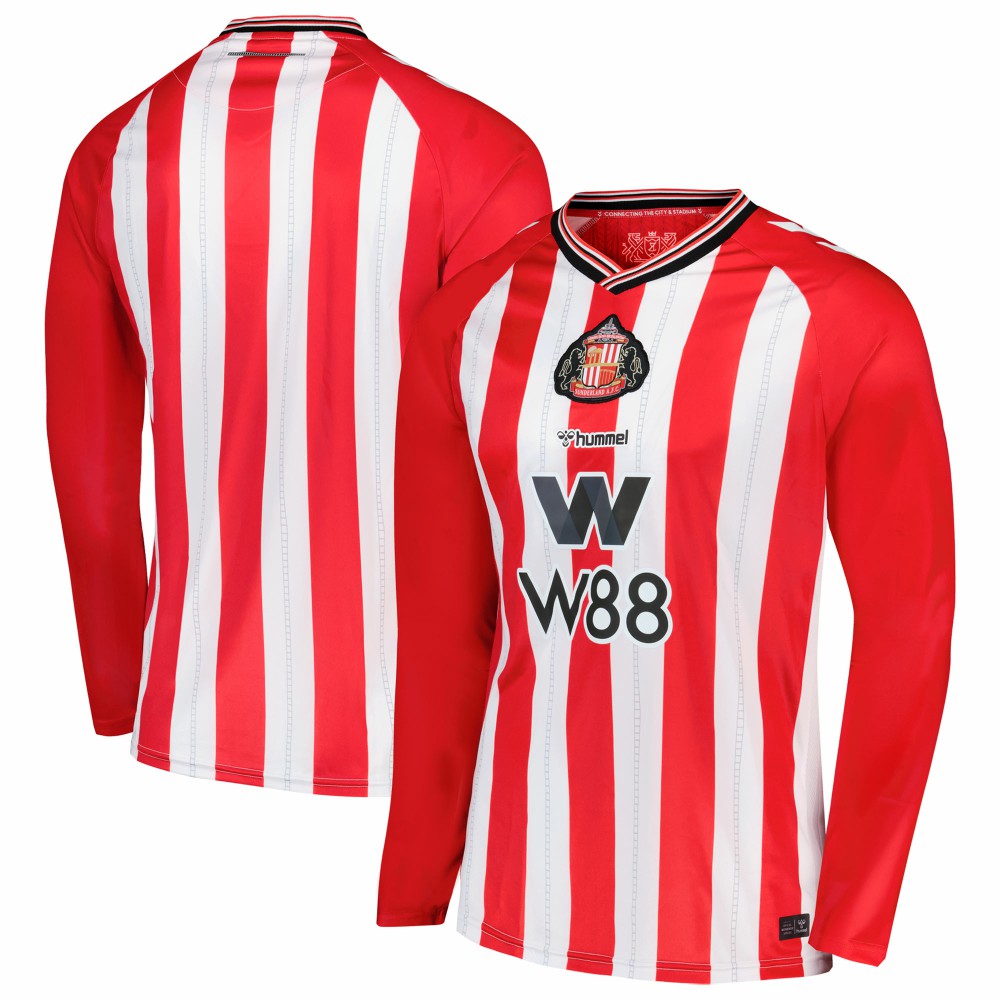 Sunderland Hummel Home Shirt 2025-26 Discount - Long Sleeve