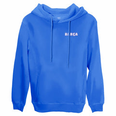 Barcelona 1863FC Wordmark Fleece Pullover Hoodie on sale - Blue
